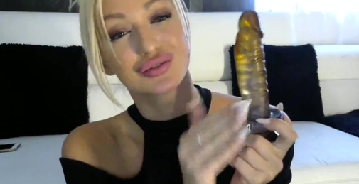 Wichsanleitung Joi German blonde Dirty talk