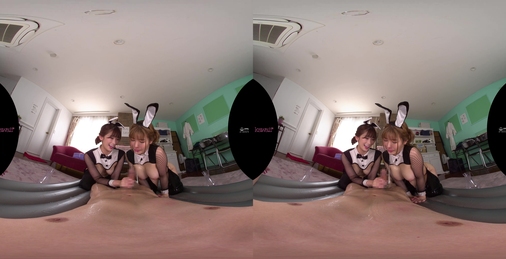 【VR】えっソープ部…？押しに弱いボクは巨乳誘惑に負けて…毎日ローションまみれでおっぱい密着二輪車プレイで実験台に…最高の大学デビュー体験 美園和花 堀北実来 