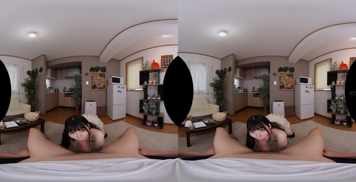 【VR】スローセックスVR ～「オッパイばっかり見てる～♪」～ 胡桃さくら 